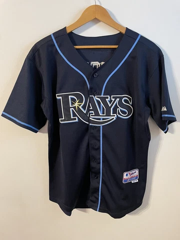 Vintage vtg Tampa Bay Rays Jersey Size 48 Coolbase Authentic Rare Stitched MLB Cover