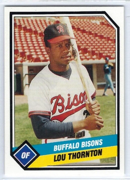 1989 Buffalo Bisons (Triple AAA-Pittsburgh Pirates) Lou Thornton - Image 1 of 1