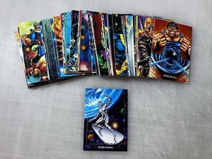 1992 Marvel Masterpieces Complete Base Set 1-100 w/ Silver Surfer Promo Card - Picture 1 of 1