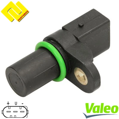 VALEO 253809 Camshaft Position Sensor ,7518628 ,1438082F ,12141435351 ,12141438 - Image 1 of 3