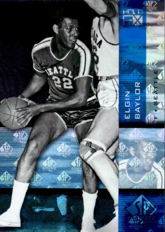 2010 SP AUTHENTIC ELGIN BAYLOR F/X-9 MINT HOLO F/X BASKETBALL SEATTLE REDHAWKS - Image 1 of 2
