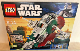 8097 SLAVE 1 star wars lego set legos boba fett ship complete factory sealed NEW