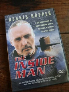 1980s Action Movie DVD The Inside Man Dennis Hopper CIA Agent Thriller Espionage - Imagen 1 de 3