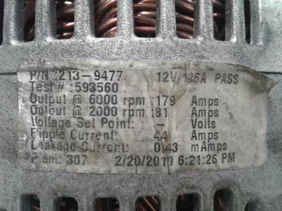 Alternator Bosch Manufacturer Fits 01-11 DAKOTA 1430960 - Image 1 of 4