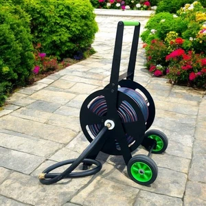 ZORRO Pro Industrial Hose Cart and Ozflex Hose Bundle - Picture 1 of 16