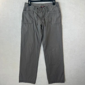 The North Face Pants Womens Size 8 Hiking Outdoor Gray Workwear - Picture 1 of 19