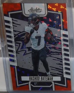 2023 Panini Absolute RASHOD BATEMAN (Ravens) Orange Mosaic #86 180/299 - Bild 1 von 2