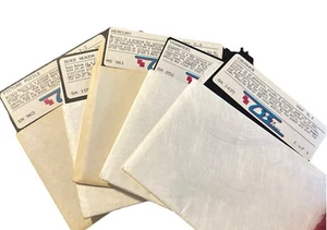 Lot Of Five Vintage Floppy Disc Games. Untested - Afbeelding 1 van 6