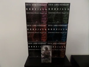 GODZILLA SOUNTRACK 50 ANNI. PERFECT COLLECTION CD All Boxes 1-6 w/obis - Picture 1 of 1