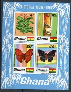 Ghana Block 31 postfrisch Schmetterlinge #GL661 - Bild 1 von 1