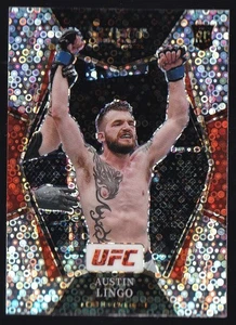 2022 Panini Select UFC - Premier Level Austin Lingo #197 Disco Prizm (RC) - Bild 1 von 2