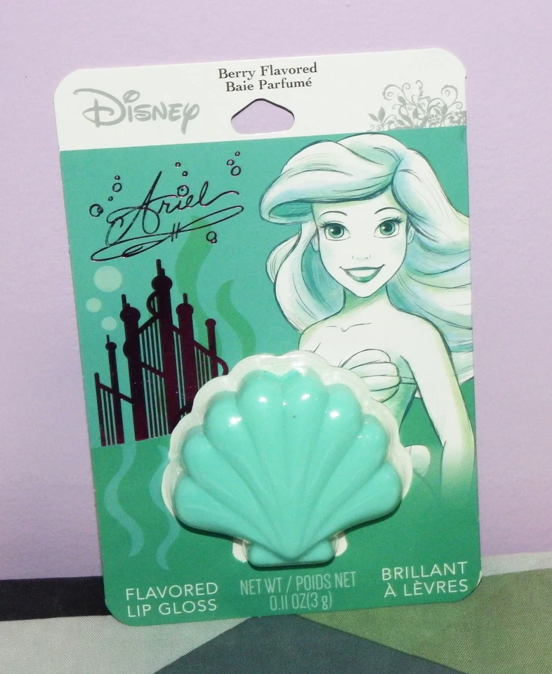 Disney Flavored Lip Gloss Belle Ariel Frozen 2