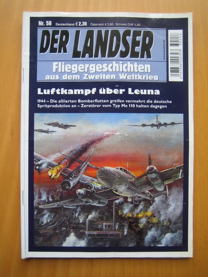 Landser Fliegergeschichten Nr. 58 - "Luftkampf über Leuna" - Bild 1 von 1