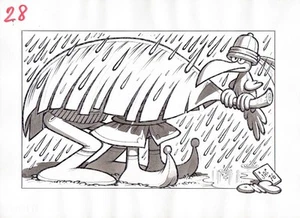 JACOVITTI - Tavola originale Il Salgarone illustrazione n.28 - Bild 1 von 1