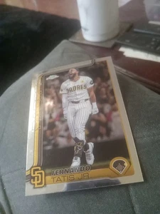 2025 Topps Chrome Fernando Tatis Jr San Diego Padres #159. - Picture 1 of 2