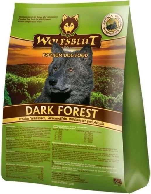 Wolfsblut - Dark Forest Trockenfutter -2kg- Wild & Süßkartoffel - Getreidefrei