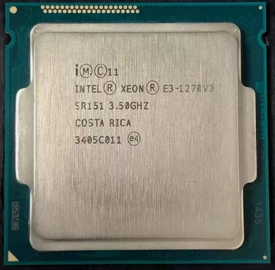 Intel Xeon E3-1270 v3 LGA 1150 CPU Processor Quad-Core 3.5GHz 80W 8MB Haswell - Image 1 of 2