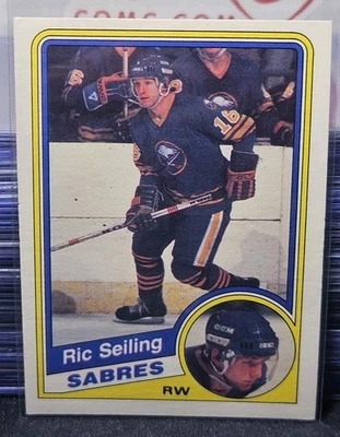 84-85 O-Pee-Chee Ric Seiling 🚨🚨🚨 Buffalo Sabres  - Image 1 of 2