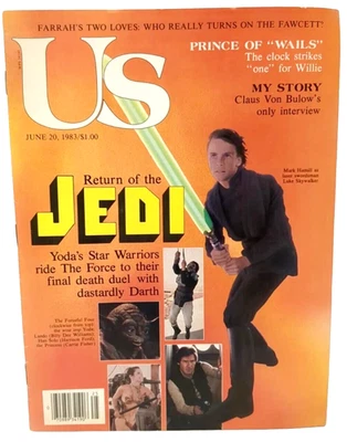 US Magazine Return of the Jedi Mark Hamill Harrison Ford Carrie Fisher - Image 1 of 4