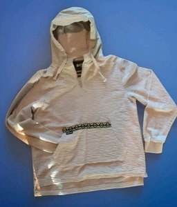HOWLER BROTHERS-HONZER HOODIE-Cream-O-Wheat-Beach Surfer Hipster- Sz MEDIUM - Picture 1 of 16