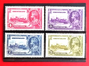 Canada Newfoundland #226-229 Silver Jubilee Issue MH - Picture 1 of 1