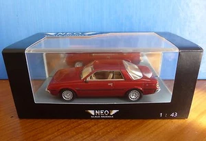 Mitsubishi Sapporo Mki Coupé Red IN Metallo 1982 Neo 43443 1/43 LHD Left Hand " - Foto 1 di 1