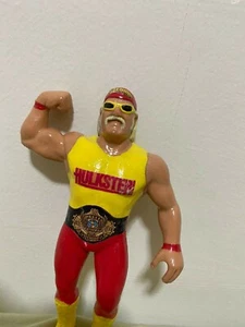 WWF LJN CUSTOM HULK HOGAN hulkster WRESTLING SUPERSTARS FIGURE *AMAZING SHAPE - Picture 1 of 12