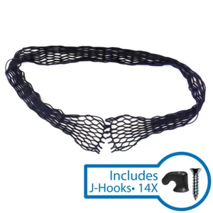 8" x 84" Tall - Ready Mount Barrier Stretch Nets - Picture 1 of 5