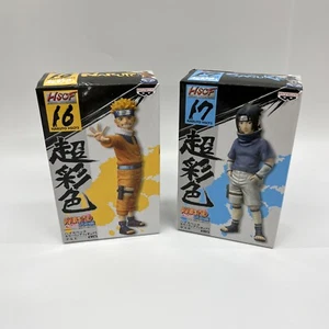 Set figure Banpresto HSCF NARUTO Shippuden Naruto #16 Sasuke #17 PVC F/S - Foto 1 di 13