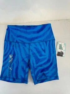 DSG Women's Momentum High Rise 5" Shorts Trippy Zebra Blue 2xs - Bild 1 von 9