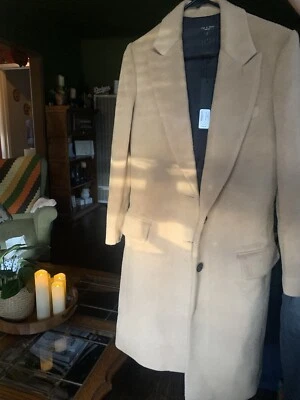 RAG & BONE Women's Beige Wool Coat Size XS - BRAND NEW $995 - Image 1 of 2
