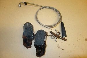 KTM LC8 950 Supermoto 2006-2007 lote de trabajo línea de freno clavijas reposapiés dañados - Imagen 1 de 8