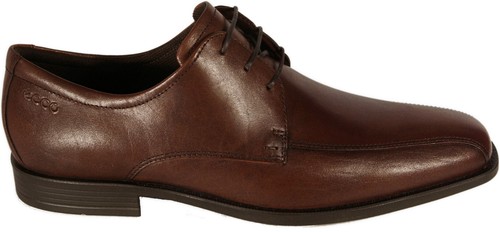 Scarpe ECCO modello business EDINBURGH marrone pelle scarpe con lacci suola in gomma NUOVE