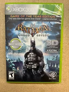 Batman: Arkham Asylum Game of the Year Edition Xbox 360 2010 CIB - Bild 1 von 4