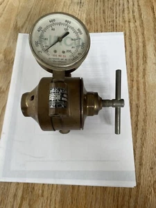 AIRCO Regulator Argon Helium Nitrogen 806 9042 W/ 1 Gauge. - Picture 1 of 11
