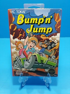 Brand New,factory sealed. H-Seam Nintendo NES game of Bump 'n' Jump. Hanger tag. - Image 1 of 4