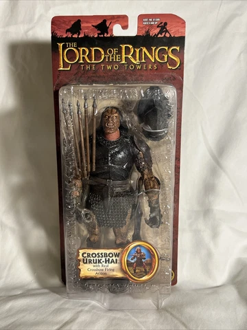 2003 Toy Biz: Lord of the Rings The Two Towers Crossbow Uruk-hai NIB Cover