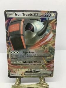 Juego de Cartas Coleccionables Pokémon Pisadas de Hierro Ex Escarlata y Violeta Base Set 143/198 Holo Doble Raro - Imagen 1 de 4