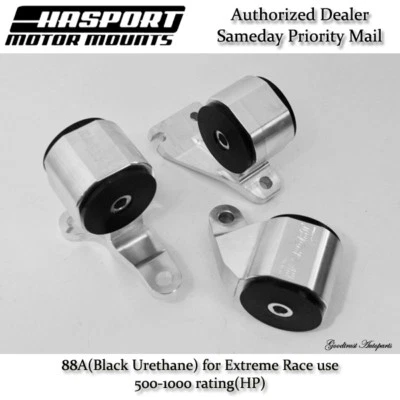 Kit de montagem Hasport 88-91 Honda Civic/ CRX série B de fábrica com cabo de transporte. 88A - Imagem 1 de 2