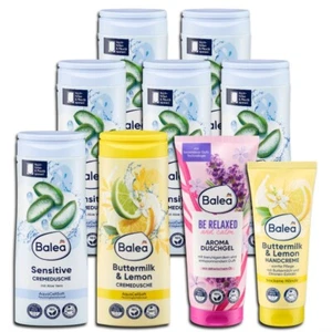 Balea 9er Set | 6x Sensitive, 1x Cremedusche, 1x Aroma Duschgel, 1x Handcreme - Bild 1 von 1