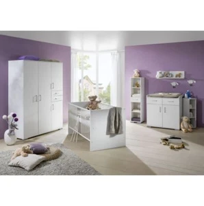 Babyzimmer 7 tlg Kinderzimmer Wickelkommode Babybett Babyausstattung NEU OVP - Bild 1 von 4