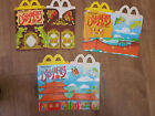 McDonald's Happy Meal Box/s - Dragonettes- X3 1993 - - RF054