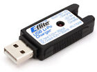 E-flite 1S USB LiPo Charger 350mA BLADE PARKZONE Ultra Micro Spitfire EFLC1008