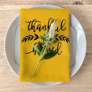 Thankful & Blessed Napkins - Picture 1 of 5