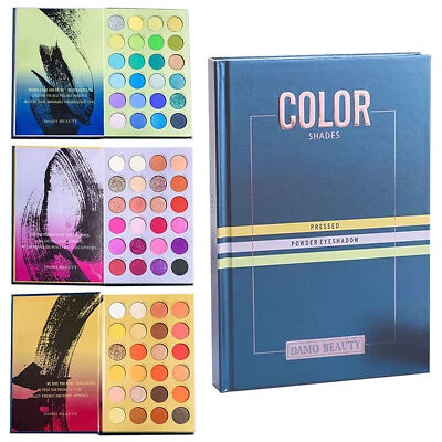 72 Colors Pro Shimmer Matte Eye Shadow Book Design Eyeshadow Palette Makeup Set - Image 1 of 4