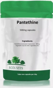 Cápsulas de pantetina 500 mg ECO-VITS - Imagen 1 de 2