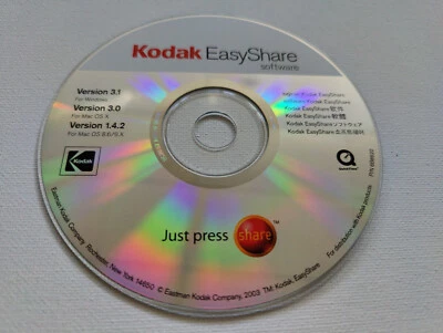 Kodak EasyShare Software CD Only Windows Mac 3.0 3.1 - Image 1 of 2