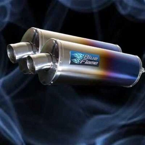Suzuki SV1000 2003-2007 Exhaust Silencer Muffler - Single Port - Coloured Tit... - Picture 1 of 2