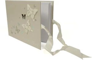 Juliana Flügel der Liebe Schmetterling Paperwrap Hochzeit oder Taufe Gästebuch WG412 - Bild 1 von 5