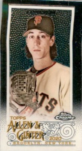 2020 Topps Allen and Ginter Chrome Mini #7 Tim Lincecum